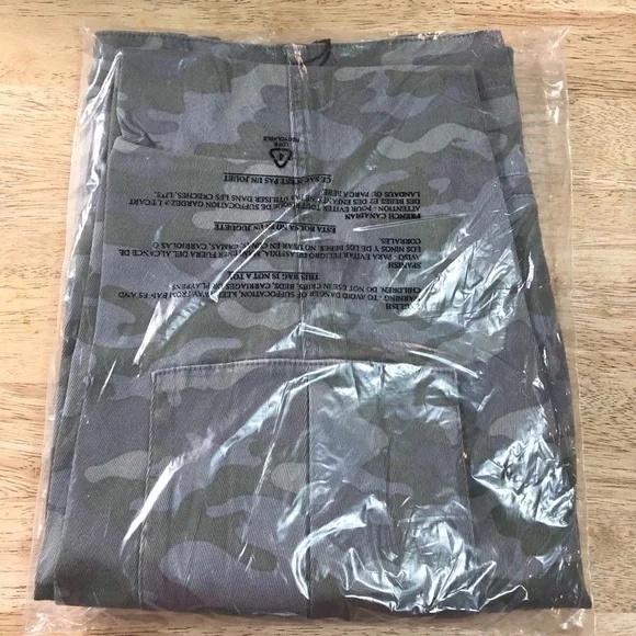 New outdoor durable with pockets, Hudson Jeans Slim Camo Print Cargo Pants G12